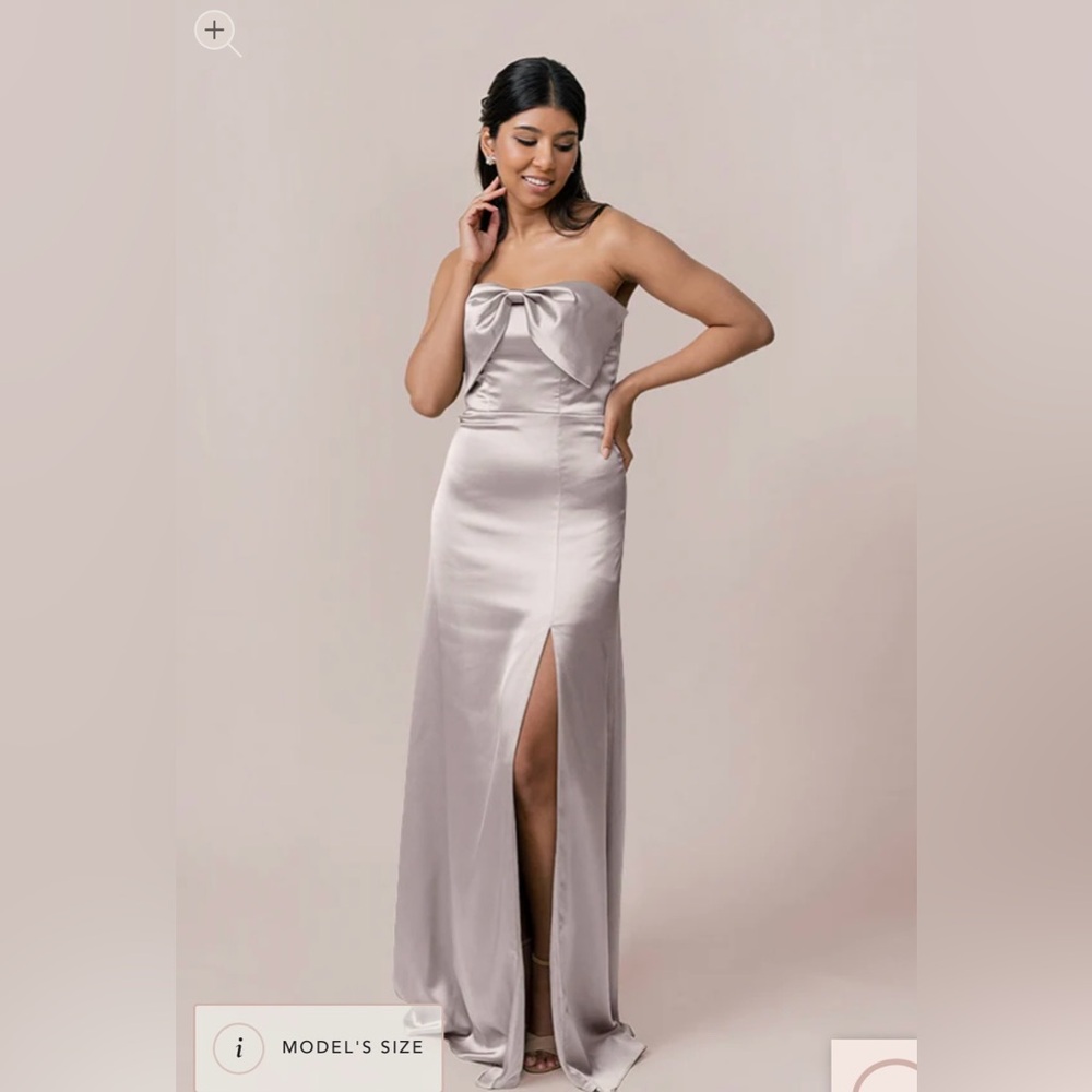 Revelry Monroe Satin Bridesmaids Dress | 80% OFF